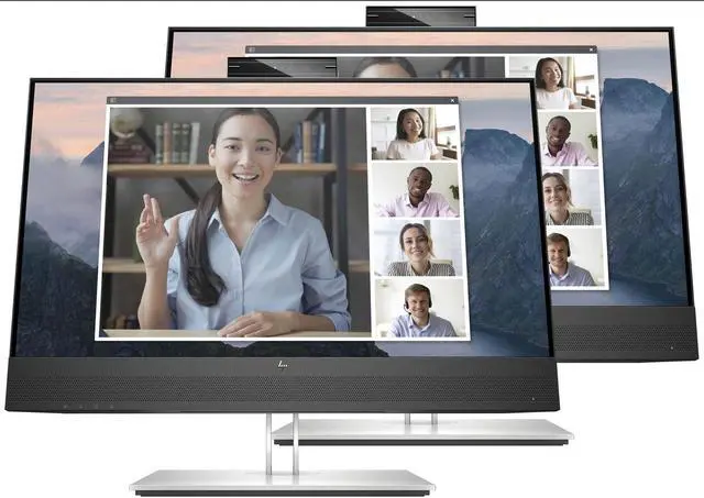 Main image of HP Business E24mv G4 169L0AA#ABA 24" Monitor: 60Hz Refresh Rate, 5 ms response time, Full HD (1920x1080) IPS, Anti-glare Screen, VESA Compatible- Ideal for Home & Business Use, Pack-2