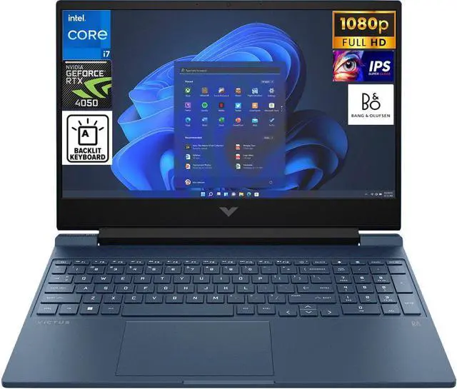 HP Victus Performance Blue Gaming Laptop 15.6 HP Victus Performance Blue Gaming Laptop 15.6