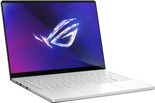 Alt view image 2 of 7 - ASUS ROG Zephyrus G14 14.0" OLED 120Hz QHD Gaming Laptop (AMD Ryzen 9 8945HS, RTX 4060 8GB, 16GB LPDDR5X RAM, 1TB PCIe SSD, RGB Backlit KB, Wifi 6E, Bluetooth 5.3, Micro SD, Win 11 Pro)