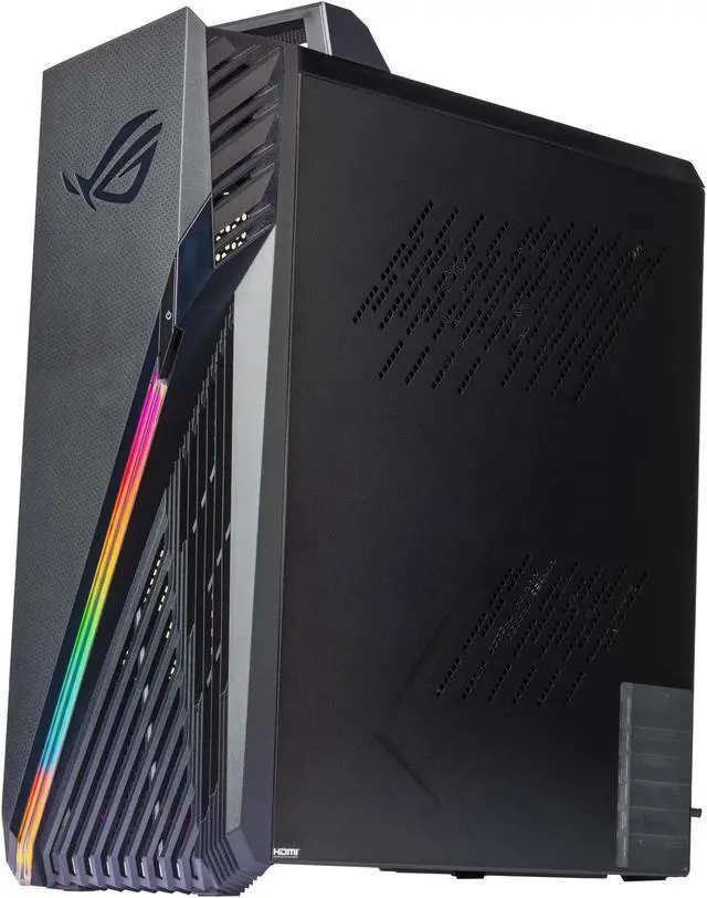 Main image of ASUS ROG Gaming & Entertainment Desktop PC (Intel i7-11700KF 8-Core, 32GB RAM, 512GB m.2 SATA SSD + 2TB HDD (3.5), Wifi, USB 3.2, HDMI, Bluetooth, Display Port, Win 10 Home) Renewed