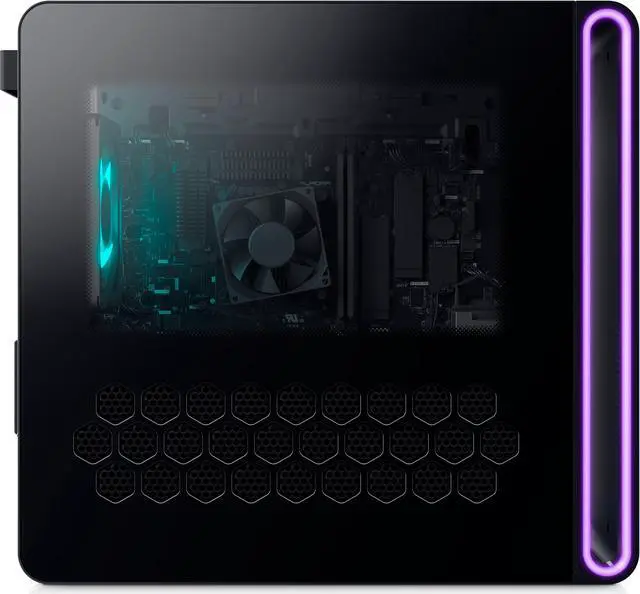 Alt view image 5 of 7 - Dell Aurora R16 Gaming Desktop PC (Intel i7-14700F 20-Core, GeForce RTX 4060 Ti, 16GB DDR5 5600MHz RAM, 1TB PCIe SSD, Wifi, Bluetooth, Win 10 Pro) with USB-C Dock