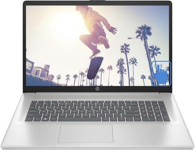Main image of HP 17t-cn300 Home & Business Laptop (Intel i7-1355U 10-Core, 32GB RAM, 2TB PCIe SSD, Intel Iris Xe, 17.3" 60 Hz Touch HD+ (1600x900), Fingerprint, Wifi, Bluetooth, Backlit KB, Webcam, Win 11 Pro)