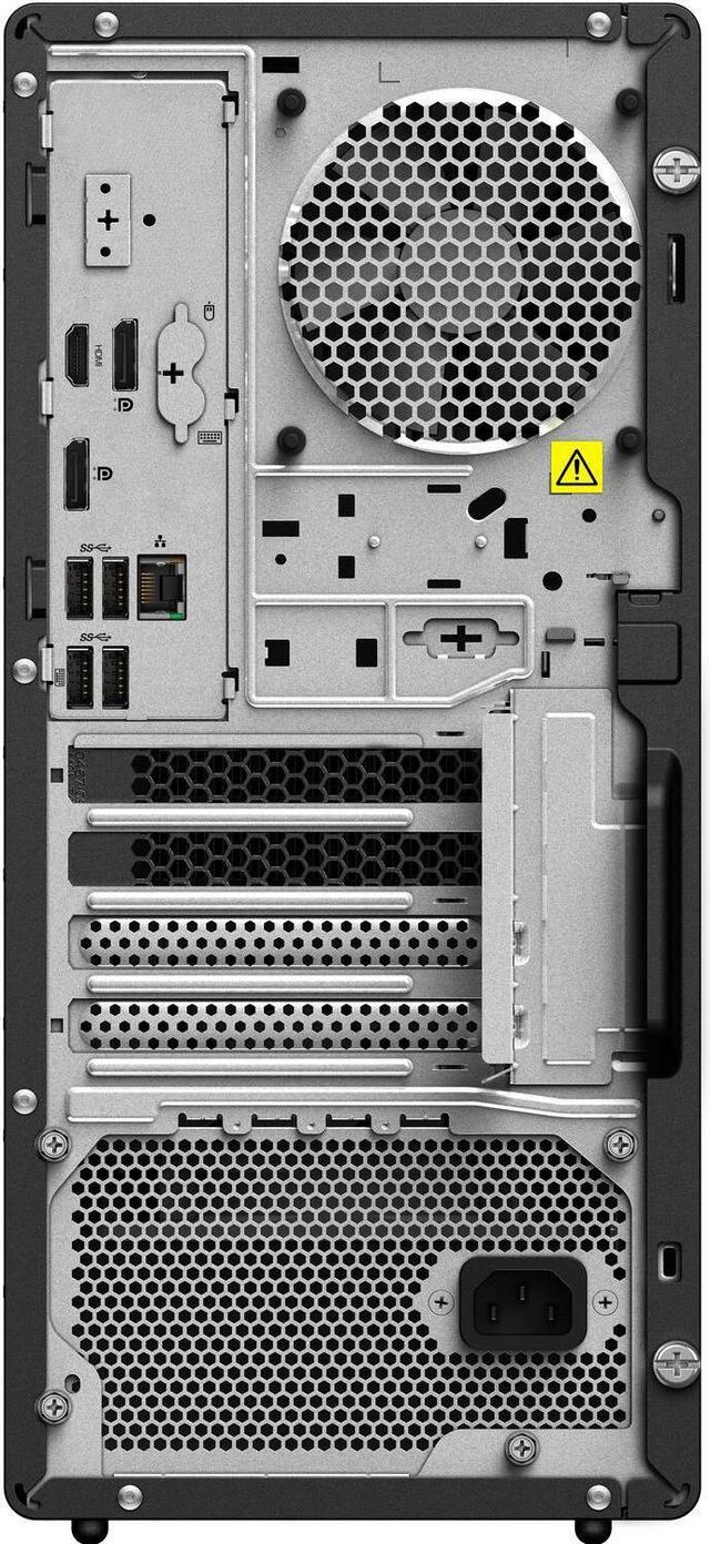 Alt view image 7 of 7 - Lenovo ThinkStation P360 Desktop (12-Core Intel i7-12700, Intel UHD 770, 128GB DDR5 RAM, 2TB PCIe SSD, Wifi 6E, Bluetooth 5.1, USB KYB and Mouse, Win 10 Pro)