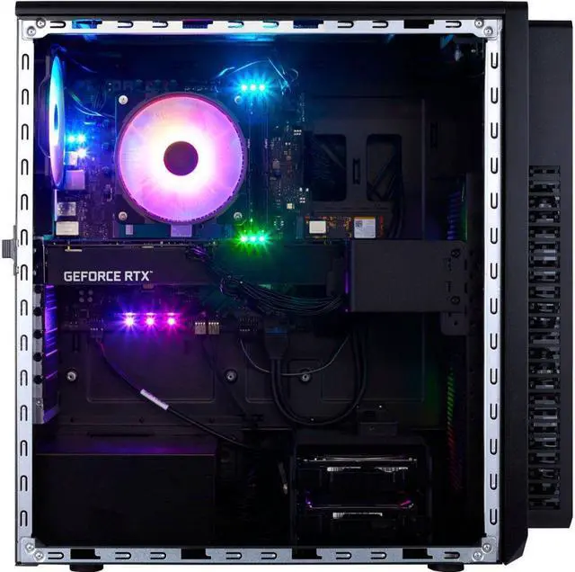 Alt view image 5 of 6 - Acer Predator Orion 5000 Gaming Desktop PC (Intel i7-14700F 20-Core, GeForce RTX 4070 SUPER 12GB, 64GB DDR5 4400MHz RAM, 2TB PCIe SSD, Wifi, Win 11 Home) with Microsoft 365 Personal , Dockztorm Hub