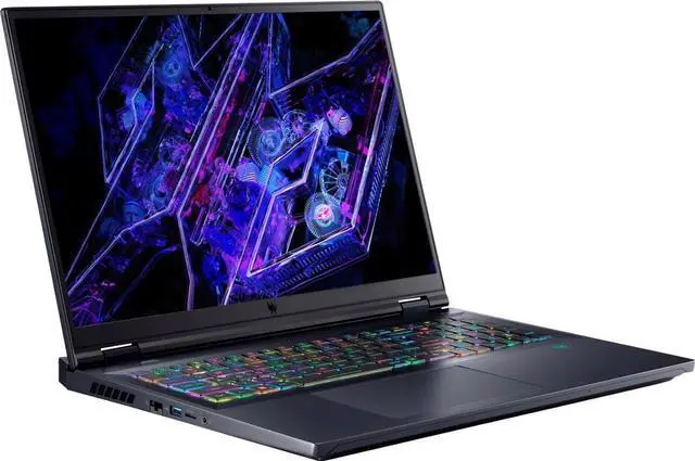 Alt view image 4 of 7 - Acer Predator Helios 18 Gaming & Entertainment Laptop (Intel i9-14900HX 24-Core, 18" 250 Hz Wide QXGA (2560x1600), GeForce RTX 4090, 32GB DDR5 5600MHz RAM, 8TB PCIe SSD, Backlit KB, Win 11 Home)