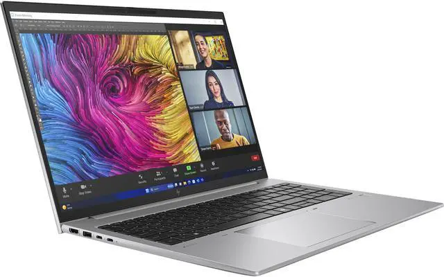 Alt view image 2 of 6 - HP ZBook Firefly Z11 Workstation Laptop (Intel Core Ultra 7 155U 12-Core, 16.0" 60 Hz Wide UXGA (1920x1200), Integrated GPU, 64GB DDR5 5600MHz RAM, 2TB PCIe SSD, Win 11 Pro) with Premium Backpack