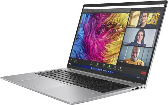Alt view image 3 of 6 - HP ZBook Firefly Z11 Workstation Laptop (Intel Core Ultra 7 155U 12-Core, 16.0" 60 Hz Wide UXGA (1920x1200), Integrated GPU, 64GB DDR5 5600MHz RAM, 2TB PCIe SSD, Win 11 Pro) with Premium Backpack