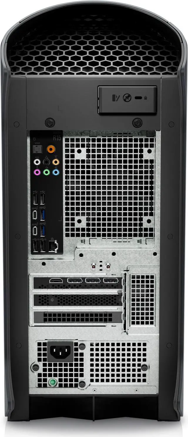 Alt view image 7 of 7 - Alienware Aurora R15 Gaming Desktop PC (AMD Ryzen 9 7900X, GeForce RTX 4080 16GB 16GB GDDR6X, 32GB DDR5, 512GB PCIe SSD + 1TB HDD (3.5), RGB Fans, Liquid Cooling, 750W PSU, Win 11 Home) (Renewed)