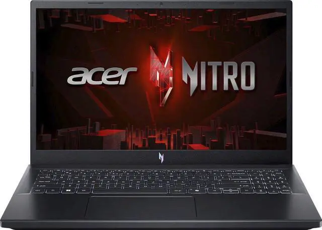 Main image of Acer Nitro V Gaming & Entertainment Laptop (Intel i7-13620H 10-Core, 16GB DDR5 5200MHz RAM, 512GB PCIe SSD, GeForce RTX 4060, 15.6" 144 Hz Full HD (1920x1080), Wifi, Bluetooth, Win 11 Pro)