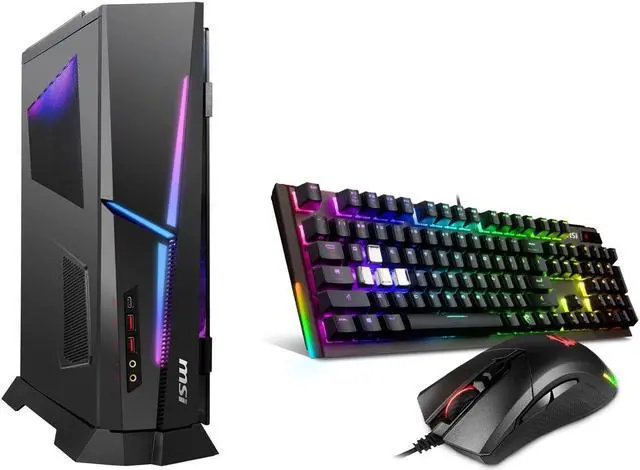 Alt view image 5 of 5 - MSI MPG Trident AS Gaming Desktop PC (Intel i7-14700F, GeForce RTX 4060 Ti 8GB GDDR6, 64GB DDR5, 1TB PCIe SSD, 500W PSU, WiFi 6E, Bluetooth 5.3, RJ-45, 3 Display Port, HDMI, Win 11 Home) (Renewed)