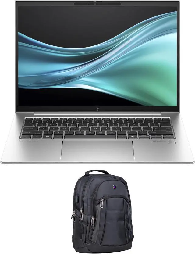Main image of HP Elitebook 840 G11 Home & Business Laptop (Intel Ultra 5-125U 12-Core, 14.0" 60 Hz Wide UXGA (1920x1200), Integrated Graphics, 16GB DDR5 5600MHz RAM, 512GB SSD, ) with Premium Backpack