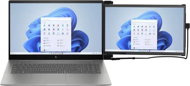Alt view image 3 of 7 - HP Envy 17t-cw100 Home & Business Laptop (Intel Ultra 7-155H 16-Core, 17.3" 60 Hz 4K Ultra HD (3840x2160), Intel Arc, 64GB DDR5 5600MHz RAM, 2TB PCIe SSD, Backlit KB, Wifi, Webcam, Win 11 Home)