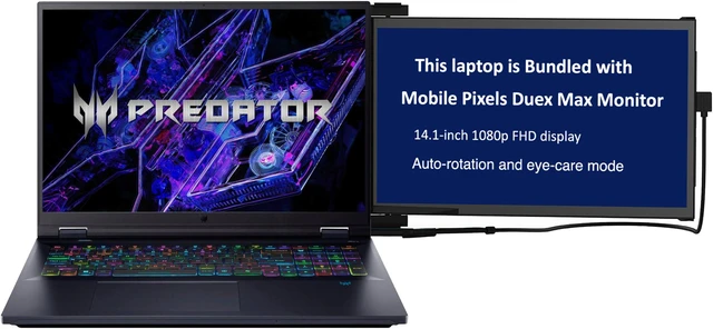 Main image of Acer Predator Helios 18 Gaming & Entertainment Laptop (Intel i9-14900HX 24-Core, 18" 250 Hz Wide QXGA (2560x1600), GeForce RTX 4090, 32GB DDR5 5600MHz RAM, 8TB PCIe SSD, Backlit KB, Win 11 Home)