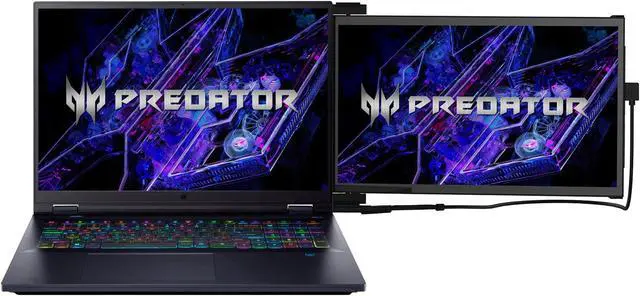 Alt view image 3 of 7 - Acer Predator Helios 18 Gaming & Entertainment Laptop (Intel i9-14900HX 24-Core, 18" 250 Hz Wide QXGA (2560x1600), GeForce RTX 4090, 32GB DDR5 5600MHz RAM, 8TB PCIe SSD, Backlit KB, Win 11 Home)