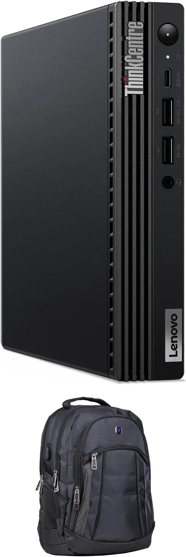 Lenovo ThinkCentre M70q Home ＆ Business Mini Desktop (Intel i7-11700T 8-Core, 16GB RAM, 256GB PCIe SSD + 2TB HDD (2.5), Intel UHD 750, WiFi, Bluetoot Lenovo ThinkCentre M70q i5-10400T 6x2.0GHz 16GB 256GB SSD WIFI