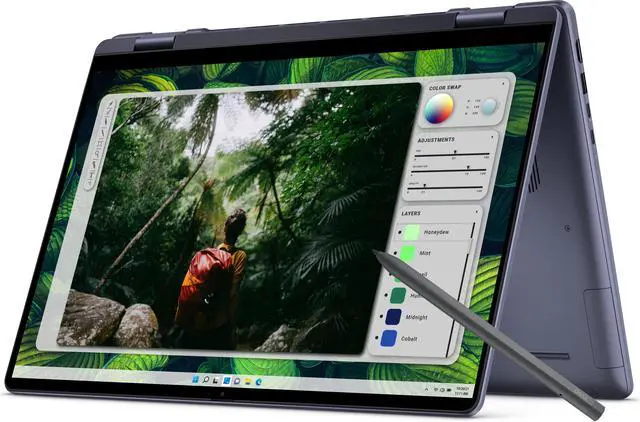 Alt view image 6 of 7 - HP Envy 17t-cw100 Home & Business Laptop (Intel Ultra 7-155H 16-Core, 17.3" 60 Hz Touch Full HD (1920x1080), Intel Arc, 16GB DDR5 5600MHz RAM, 512GB SSD, Backlit KB, Win 11 Home) with USB-C Dock