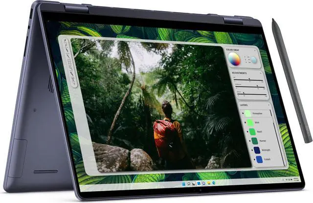 Alt view image 5 of 7 - HP Envy 17t-cw100 Home & Business Laptop (Intel Ultra 7-155H 16-Core, 17.3" 60 Hz Touch Full HD (1920x1080), Intel Arc, 16GB DDR5 5600MHz RAM, 512GB SSD, Backlit KB, Win 11 Home) with USB-C Dock