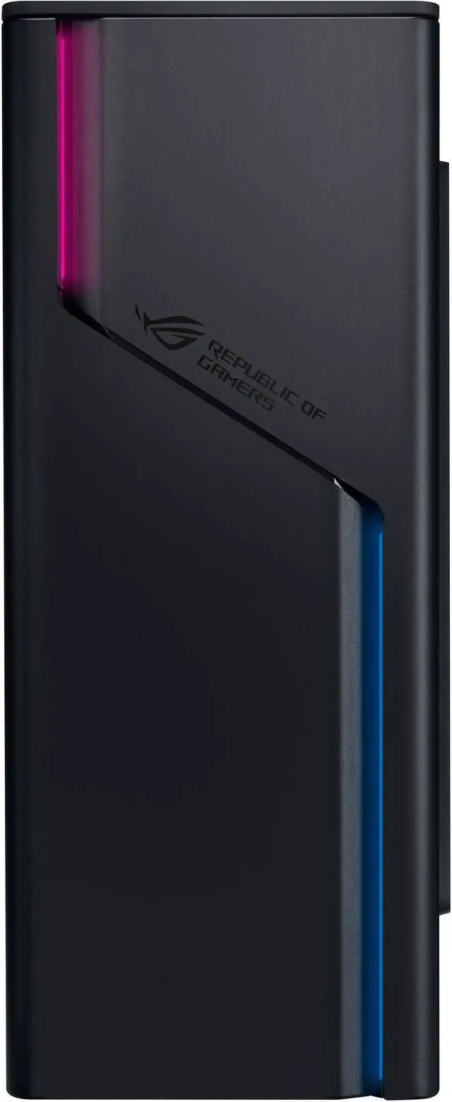 Alt view image 2 of 7 - ASUS ROG G22CH Gaming Desktop PC (Intel i9-13900KF, GeForce RTX 4070 12GB GDDR5, 32GB DDR5, 1TB SSD + HD  HDD, Liquid Cooling, 600W PSU, WiFi 6E, Bluetooth 5.3, RJ-45, Win 11 Home) (Renewed)