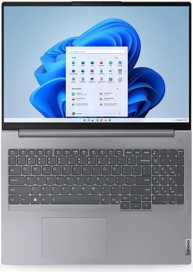 Alt view image 7 of 7 - Lenovo ThinkBook 16 Gen 6 Home & Business Laptop (Intel i7-1355U 10-Core, 16GB DDR5 5200MHz RAM, 2x512GB PCIe SSD (1TB), Intel Iris Xe, 16.0" 60 Hz Touch Win 11 Pro) Refurbished