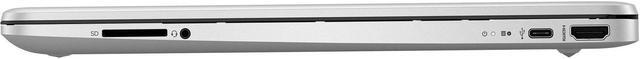 Alt view image 6 of 6 - HP 15 School & Business Laptop (Intel i3-1215U 6-Core, 32GB RAM, 1TB PCIe SSD, Intel UHD, 15.6" 60 Hz Touch HD (1366x768), Wifi, Bluetooth, Webcam, Natural Silver, Win 11 Pro)