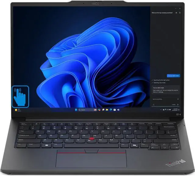 Main image of Lenovo ThinkPad E14 Gen 6 School & Business Laptop (Intel Core Ultra 7 155U 12-Core, 32GB DDR5 5600MHz RAM, 1TB PCIe SSD, Intel Graphics, 14.0" 60 Hz Touch Wide UXGA (1920x1200), Win 11 Pro)