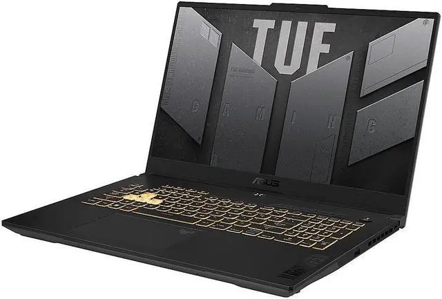 Alt view image 3 of 7 - ASUS TUF Gaming F17 Gaming & Entertainment Laptop (Intel i7-13700H 14-Core, 17.3" 144 Hz Full HD (1920x1080), GeForce RTX 4060, 64GB RAM, 2x2TB PCIe SSD RAID 1  (2TB), Win 11 Pro) with USB-C Dock