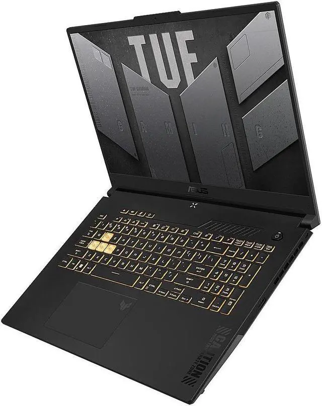 Alt view image 6 of 7 - ASUS TUF Gaming F17 Gaming & Entertainment Laptop (Intel i7-13700H 14-Core, 17.3" 144 Hz Full HD (1920x1080), GeForce RTX 4060, 64GB RAM, 2x2TB PCIe SSD RAID 1  (2TB), Win 11 Pro) with USB-C Dock