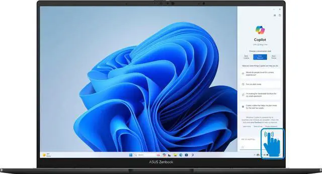 Main image of ASUS Zenbook 14 Home & Business Laptop (Intel Ultra 5-125H  14-Core, 8GB LPDDR5X 7466MHz RAM, 1TB PCIe SSD, Intel Graphics, 14.0" 60 Hz Touch Wide UXGA (1920x1200), Wifi, Bluetooth, Win 11 Home)
