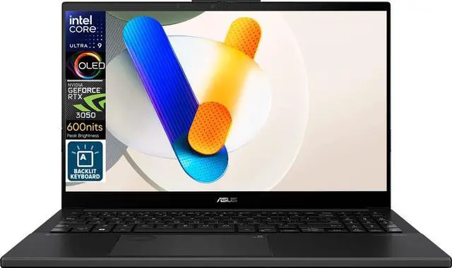 Main image of ASUS Vivobook Pro 15 Gaming Laptop 15.6" OLED FHD 600nits Display (Intel Core Ultra 9-185H, RTX 3050 6GB, 24GB DDR5 RAM, 2TB PCIe SSD, Backlit KB, Thunderbolt 4, Win 11 Home)