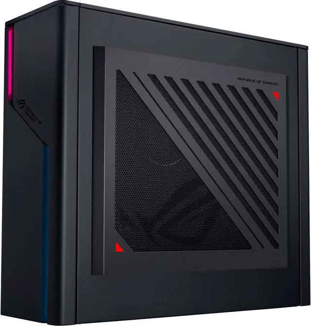 Alt view image 4 of 7 - ASUS ASUS ROG G22CH-PB776 Gaming Desktop PC (Intel i7-13700F, GeForce RTX 4070 12GB GDDR6X, 64GB DDR5, 2x4TB PCIe SSD (8TB), Air Cooling, 600W PSU, WiFi 6E, Bluetooth 5.3, RJ-45, Win 11 Pro) (Renewed)