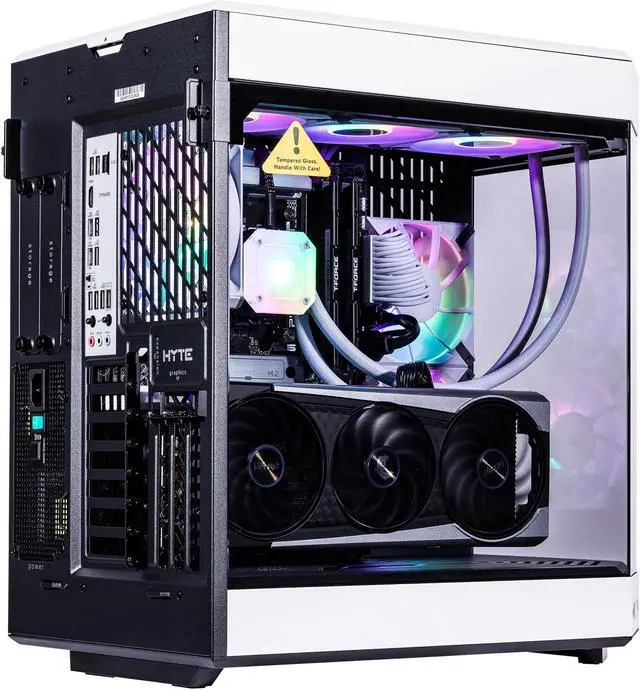 Alt view image 4 of 7 - Velztorm Praetix 3D Custom Built Gaming Desktop PC (AMD Ryzen 7 9800X3D, Radeon RX 7900 XT, 64GB DDR5, 512GB PCIe SSD + 1TB HDD, RGB Fans, 360mm AIO, 1000W PSU, WiFi 7, Bluetooth 5.4, Win 11 Pro)