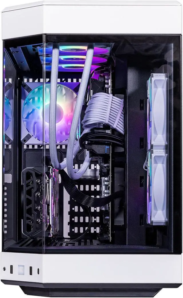 Alt view image 6 of 7 - Velztorm Praetix 3D Custom Built Gaming Desktop PC (AMD Ryzen 7 9800X3D, Radeon RX 7900 XT, 64GB DDR5, 512GB PCIe SSD + 1TB HDD, RGB Fans, 360mm AIO, 1000W PSU, WiFi 7, Bluetooth 5.4, Win 11 Pro)