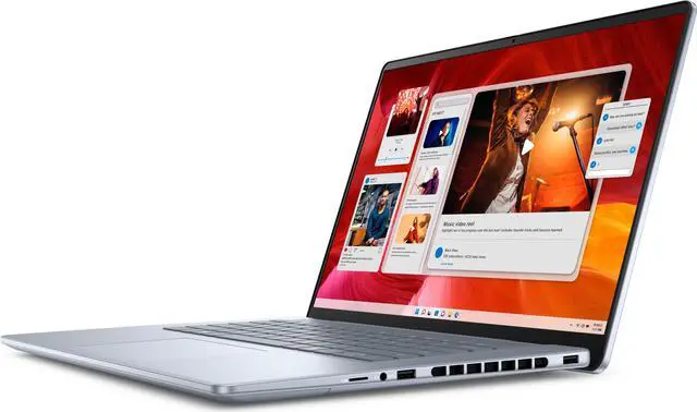Alt view image 3 of 7 - Dell Inspiron Plus 16 AI Powered Laptop 16.0" Touchscreen LCD WUXGA Display (Intel Ultra 7-155H, 32GB LPDDR5, 1TB SSD, Intel Arc, Backlit KB, Fingerprint, Thunderbolt 4, Win 11 Home) (Renewed)