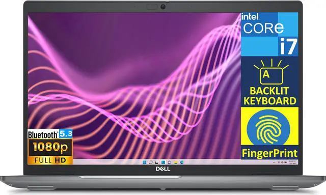 Main image of Dell Latitude 5540 Business Laptop 15.6" IPS FHD Display (Intel i7-1355U, 32GB DDR4, 512GB M.2  PCIe SSD, Backlit KB, Fingerprint, 2 Thunderbolt 4, WiFi 6E, Webcam, Win 11 Pro) (Renewed)