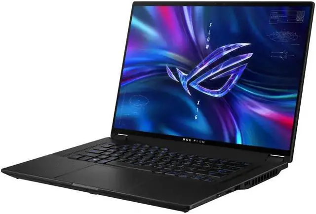 Alt view image 3 of 7 - ASUS ROG Flow X16 2-in-1 Laptop 16.0" Touchscreen WQXGA Display (Intel i9-13900H, GeForce RTX 4060 8GB, 32GB DDR5, 2TB PCIe SSD, RGB KB, Thunderbolt 4, WiFi 6E, Webcam, Bluetooth 5.3, Win11H)