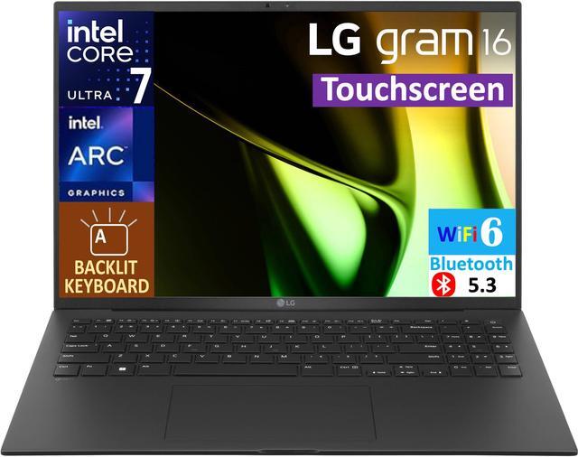 LG Gram Pro 2in1 2024 16T90SP 16 Inch Ultra-Lightweight 2 In 1 Laptop, Intel Core Ultra 7 Processor Up To 4.8GHz, 16GB RAM, 1TB SSD, Windows 11 Home, Stylus Pen, Intel EVO