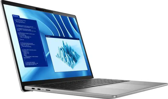 Alt view image 2 of 6 - Dell Latitude 7455 Laptop 14.0" Touchscreen WQXGA Display (Qualcomm Snapdragon X Elite X1E-80-100, 16GB LPDDR5X, 2TB M.2  PCIe SSD, Qualcomm Adreno, Backlit KB, Fingerprint, WiFi 7, Win 11 Pro)