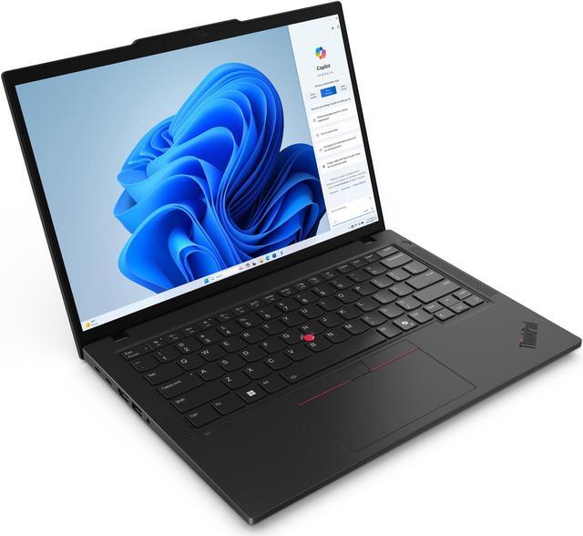 Alt view image 2 of 6 - Lenovo ThinkPad T14 Gen 5 AI Powered Laptop 14.0" IPS WUXGA Display (Intel Ultra 5 125U, 16GB DDR5, 512GB SSD, Intel Graphics, Backlit KB, Fingerprint, 2 Thunderbolt 4, WiFi 6E, Win 11 Pro)