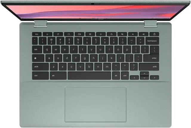Alt view image 4 of 7 - ASUS CM14 Flip Everyday Value Chromebook 14.0" 60Hz Touchscreen FHD DisplayMediaTek MediaTek Kompanio 520, ARM Mali-G52 MC2, 4GB LPDDR4X, 64GB SSD, WiFi 6, Webcam, Bluetooth 5.3, Chrome OS (Renewed)