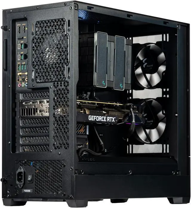 Alt view image 3 of 7 - Velztorm Ace I Workstation Desktop PC (AMD Ryzen 5 7600X, GeForce RTX 5060, 16GB DDR5, 1TB PCIe SSD, 750W PSU, WiFi 7, Bluetooth 5.3, RJ-45, 1 x HDMI 2.0, Win 11 Pro)