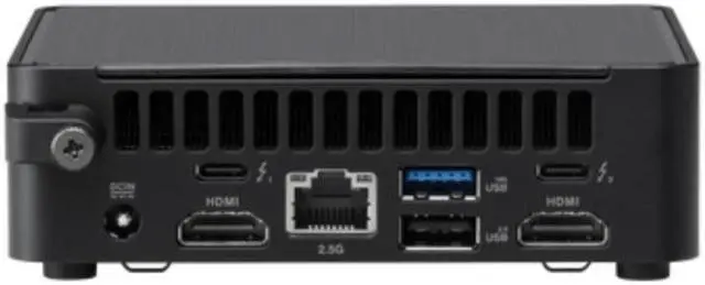 Alt view image 5 of 7 - ASUS NUC 14 Pro Slim Mini Desktop (Intel Core 3 100U, Intel Graphics Shared, 32GB DDR5, 512GB PCIe SSD, 2 Thunderbolt 4, WiFi 6E, Bluetooth 5.3, 90W PSU, RJ-45, 2 HDMI, Win 11 Pro)