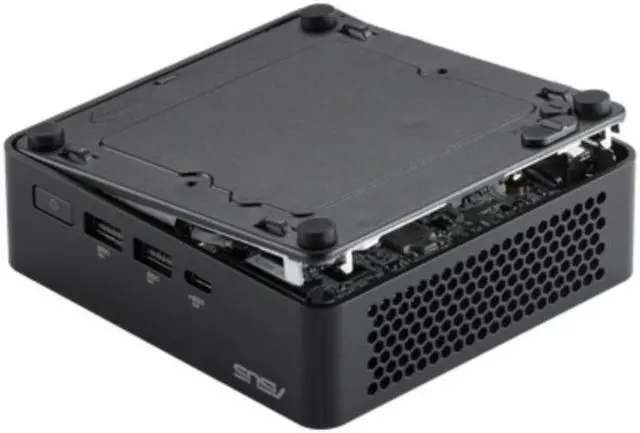Alt view image 6 of 7 - ASUS NUC 14 Pro Slim Mini Desktop (Intel Core 3 100U, Intel Graphics Shared, 32GB DDR5, 512GB PCIe SSD, 2 Thunderbolt 4, WiFi 6E, Bluetooth 5.3, 90W PSU, RJ-45, 2 HDMI, Win 11 Pro)