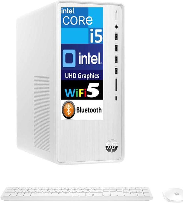 Main image of HP Pavilion TP01-3016 Everyday Value Desktop (Intel i5-12400, 64GB DDR4, 256GB PCIe SSD + 2TB HDD, Intel UHD 730, 310W PSU, WiFi 5, Bluetooth 4.2, RJ-45, HDMI, Win 11 Pro) (Renewed)