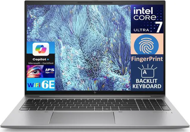 Main image of HP ZBook Firefly 16 G11 Business Laptop 16.0" IPS WUXGA Display (Intel Core Ultra 7 155U, 32GB DDR5, 512GB SSD, Intel Graphics, Backlit KB, Fingerprint, 2 Thunderbolt 4, WiFi 6E, Webcam, Win 11 Pro)
