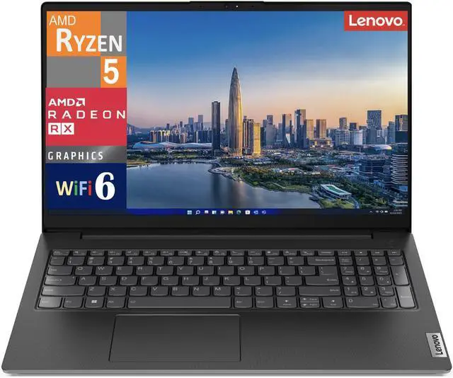 Main image of Lenovo V15 G4 ABP Business Laptop 15.6" TN FHD Display (AMD Ryzen 5 7430U, 8GB DDR4, 256GB SSD, AMD Radeon, WiFi 6, Webcam, Bluetooth 5.2, No OS) (Renewed)
