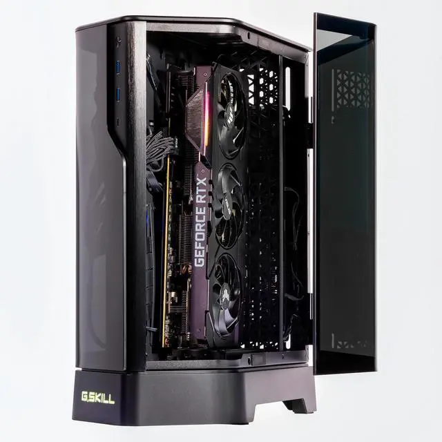 Alt view image 5 of 7 - Velztorm Zenix Custom Built Gaming Desktop PC (AMD Ryzen 5 5600X, GeForce RTX 5060, 32GB DDR4, 2TB PCIe SSD, 240mm AIO, 750W PSU, Bluetooth 5.2, RJ-45, 1 Display Port, HDMI, Win 11 Pro)