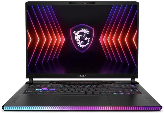 Alt view image 7 of 7 - MSI Raider GE68 HX AI Gaming Laptop 16.0" 120Hz IPS 4K Display (Intel i9-14900HX, NVIDIA GeForce RTX 4090 16GB, 64GB DDR5, 2TB SSD, Per Key RGB KB, Thunderbolt 4, WiFi 7, Webcam, Win 11 Home)