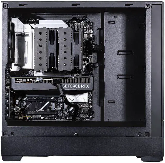Alt view image 4 of 7 - Velztorm Ace II Gaming Desktop PC (AMD Ryzen 7 7700X, GeForce RTX 5070, 32GB DDR5, 2TB PCIe SSD, 750W PSU, WiFi 7, Bluetooth 5.4, RJ-45, 3 Display Port, HDMI, Win 11 Pro)