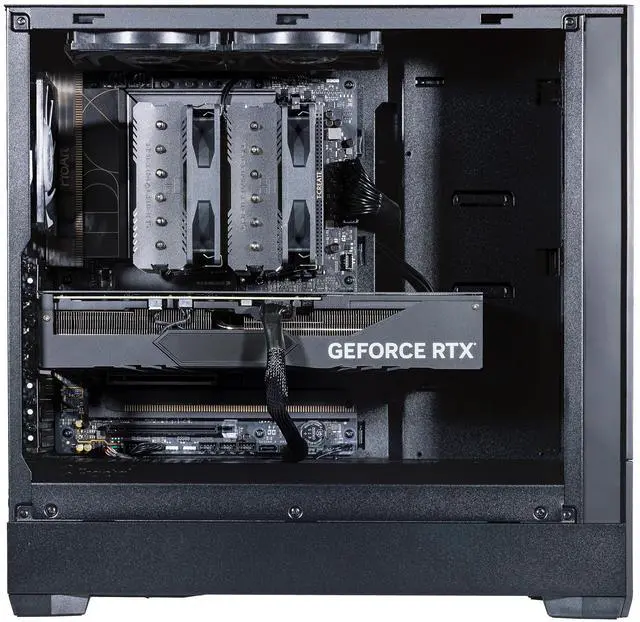 Alt view image 4 of 7 - Velztorm Ace III Gaming Desktop PC (AMD Ryzen 9 9950X, GeForce RTX 5080, 64GB DDR5, 4TB PCIe SSD, 1000W PSU, WiFi 7, Bluetooth 5.4, RJ-45, 3 Display Port, HDMI, Win 11 Pro)