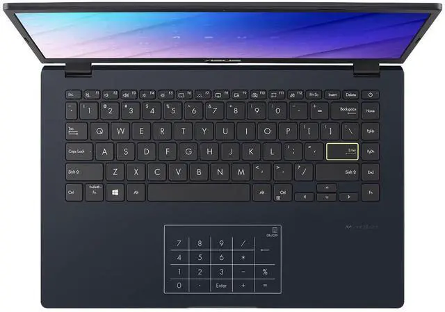 Alt view image 2 of 6 - ASUS E410KA Laptop 14.0" FHD Display (Intel Pentium N6000, 4GB LPDDR4, 256GB PCIe SSD, Intel UHD, WiFi 5, Webcam, Bluetooth 5.0, Win 11 Pro)